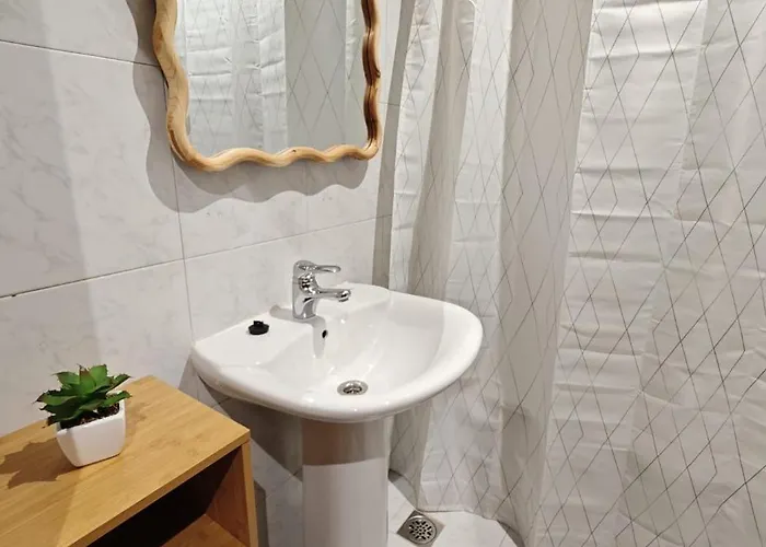 Atico Estudio Centro Vigo, Luminoso Apartmán